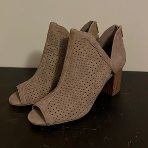 A. N. A. Open toed heels (nwot)